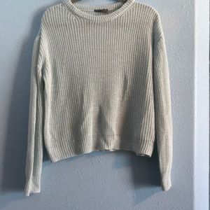 American Eagle Light Blue Knit Sweater